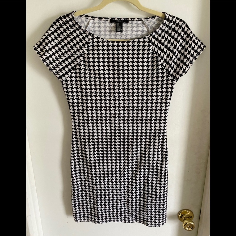 Houndstooth dress